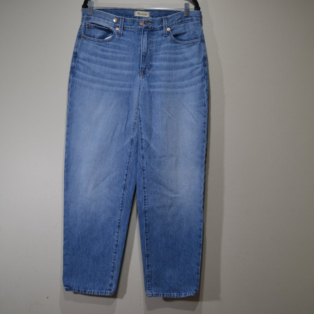 Madewell Well The Slouchy Boy Jeans Womens 29 Blue 5 Pocket Relax Fit Denim Pant